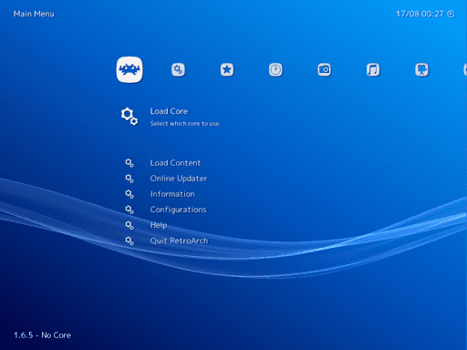RetroArch screenshot 12 - screenshot
