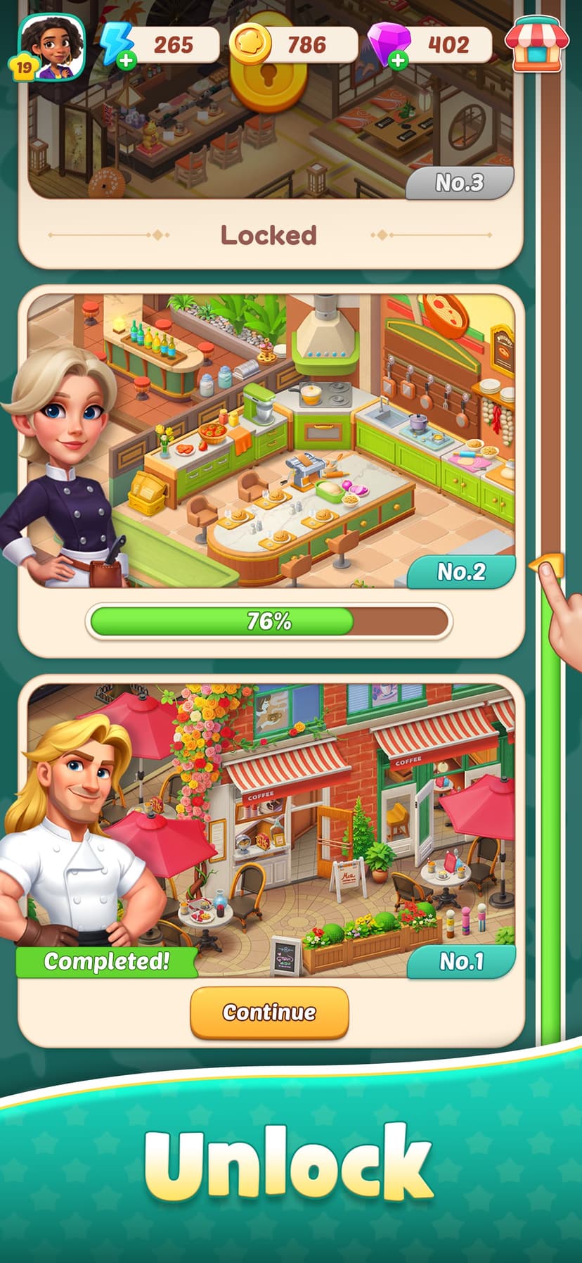 Foodstars: Merge & Cook screenshot 5 - screenshot
