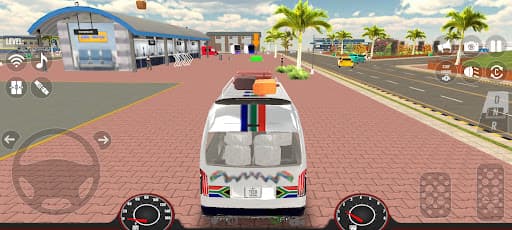 Mini Bus Driving Van Simulator screenshot 1 - screenshot