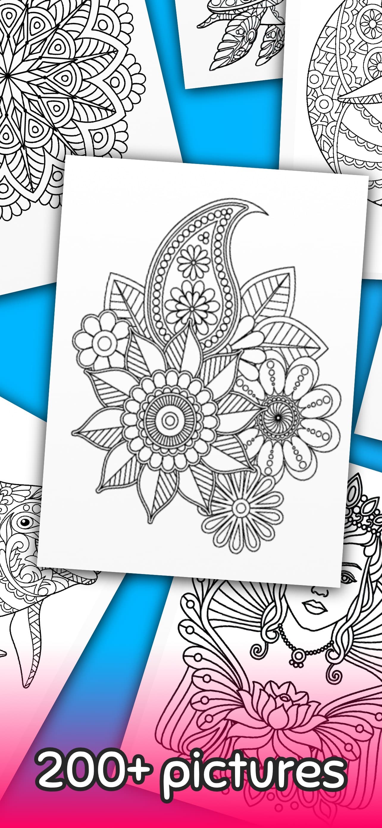Mandala Coloring Pages Game screenshot 6 - screenshot