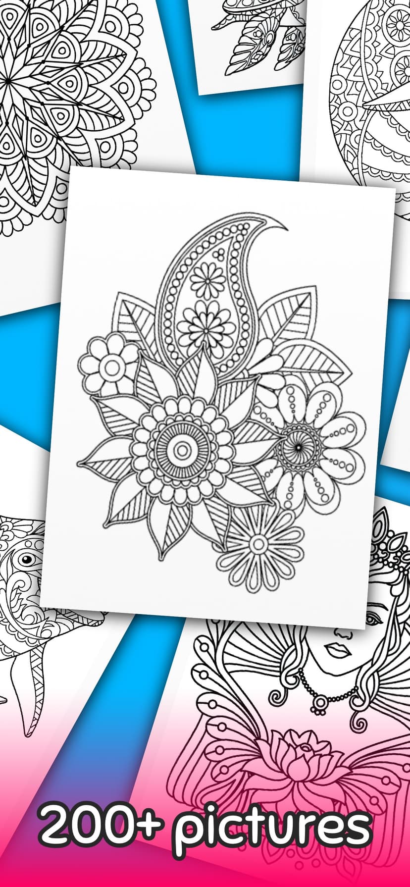 Mandala Coloring Pages Game screenshot 6 - screenshot