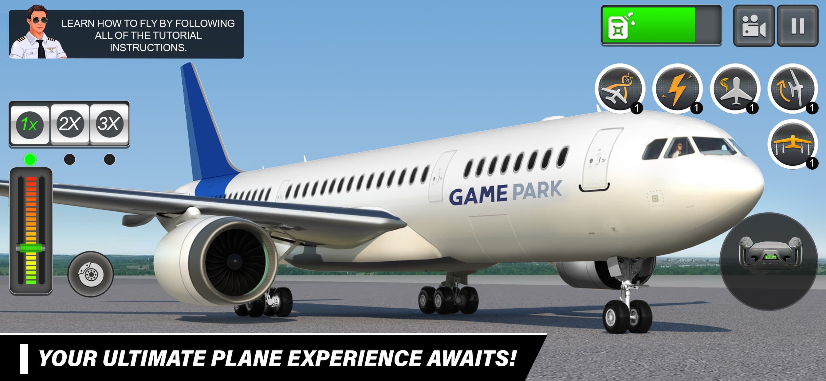 Plane Simulator: Plane Games screenshot 1 - screenshot