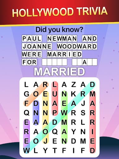 Word Search World Hollywood screenshot 15 - screenshot