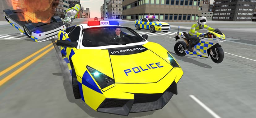 Police Car Driving: Crime City screenshot 1 - screenshot