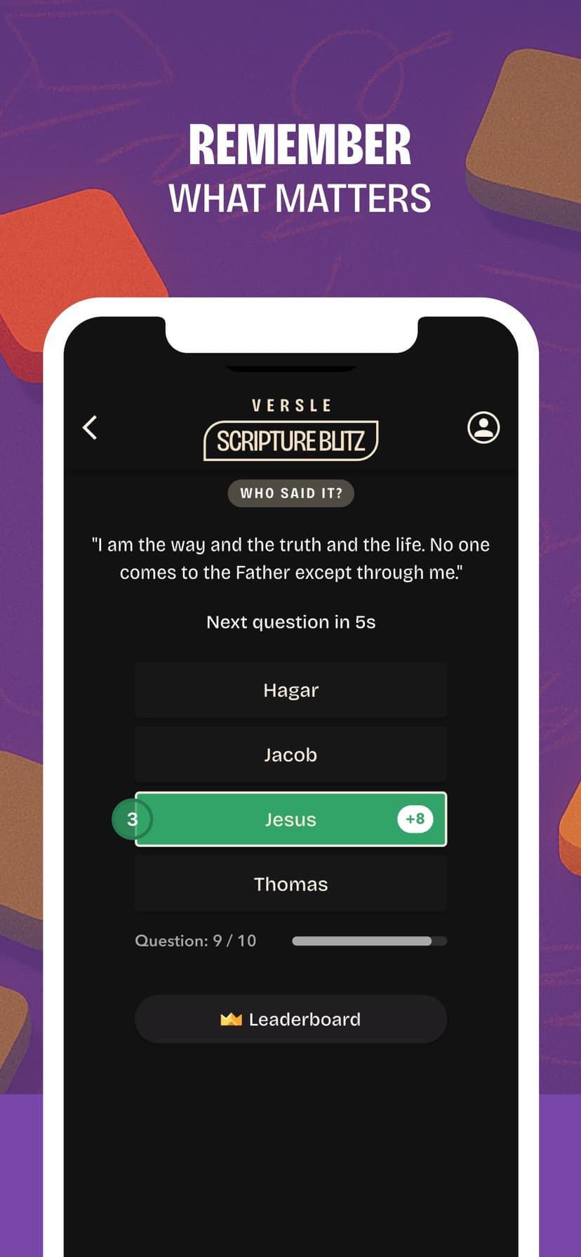 Versle | Daily Bible Game screenshot 4 - screenshot
