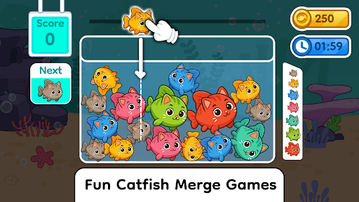 My Cat Fish Pond Aquarium Game screenshot 3 - screenshot