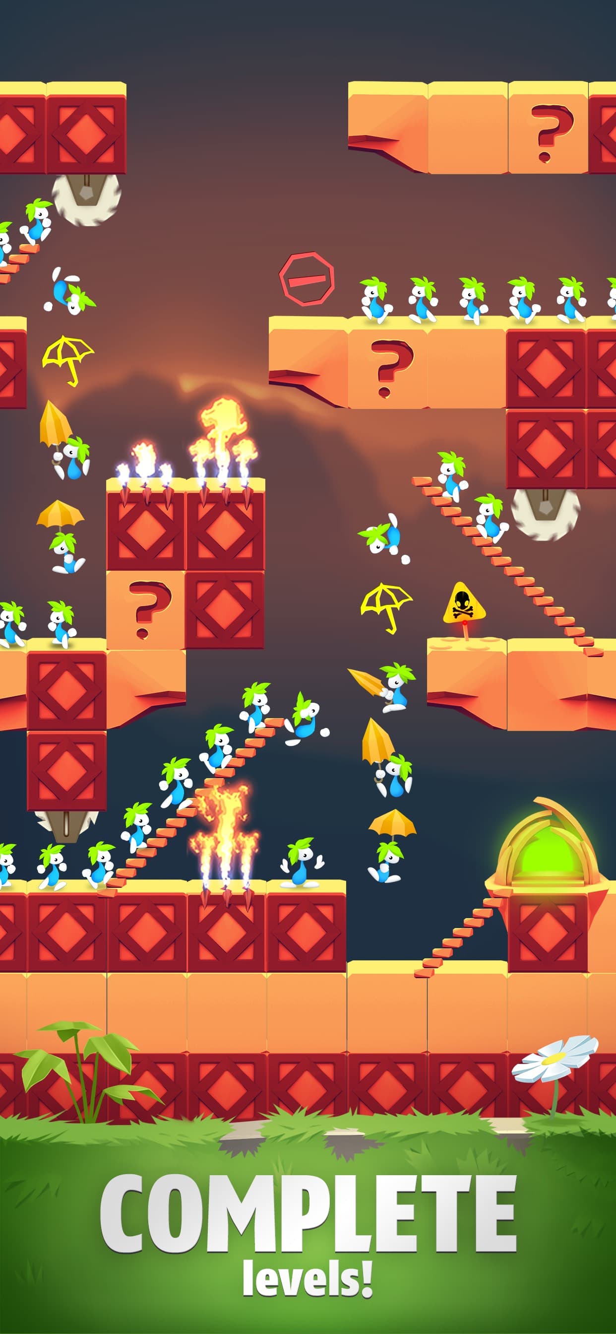 Lemmings: Strategy & Puzzle screenshot 1 - screenshot
