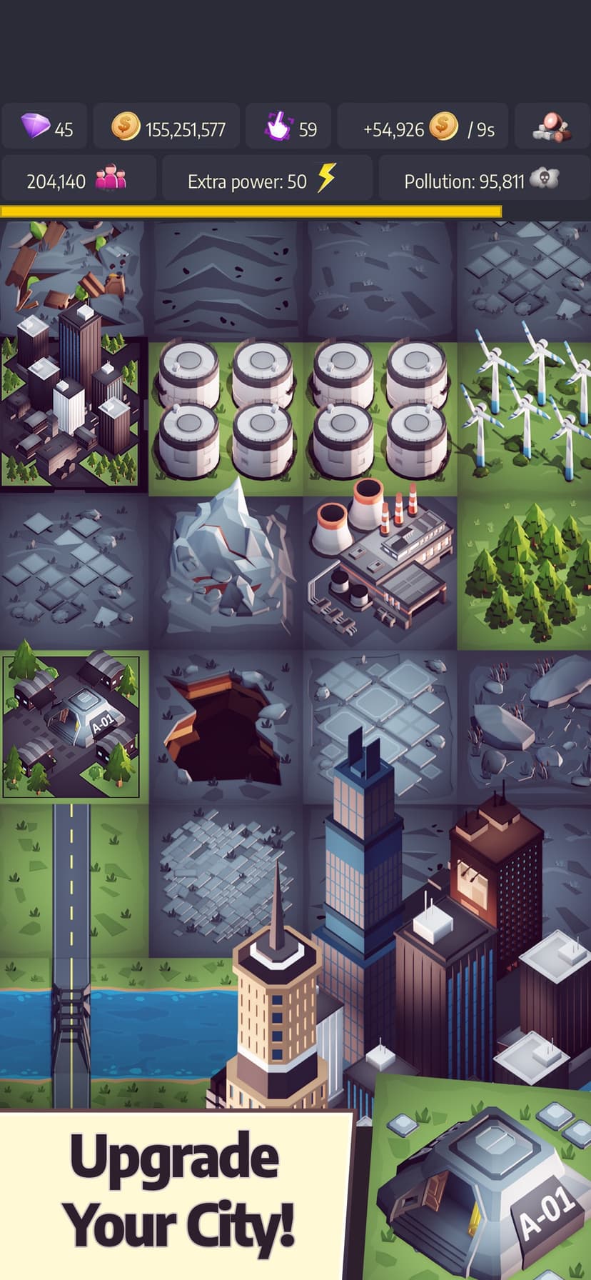 Post Apo Tycoon - Idle Builder screenshot 1 - screenshot