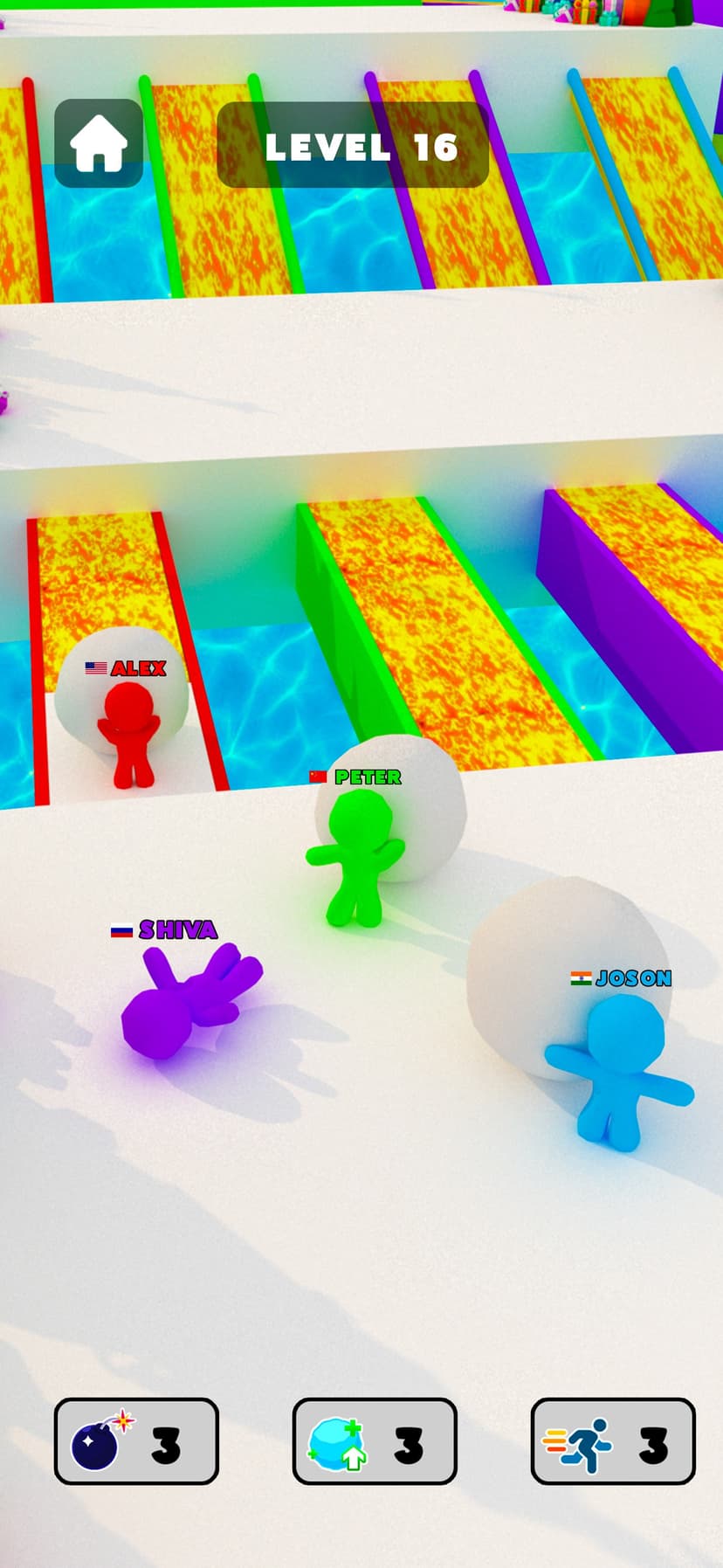 Snow Race 3D™: Fun Xmas Racing screenshot 2 - screenshot