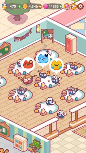 Cat School : Idle Cute Tycoon screenshot 18 - screenshot