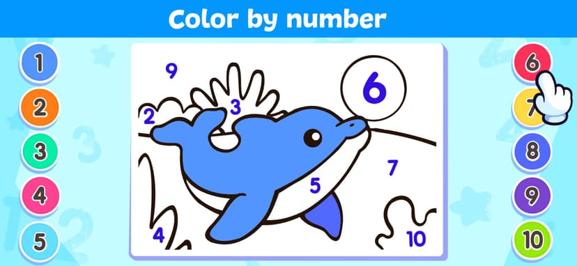 Coloring Games for Kids 2-5 screenshot 2 - screenshot