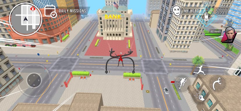 Superhero Crime Open World War screenshot 1 - screenshot