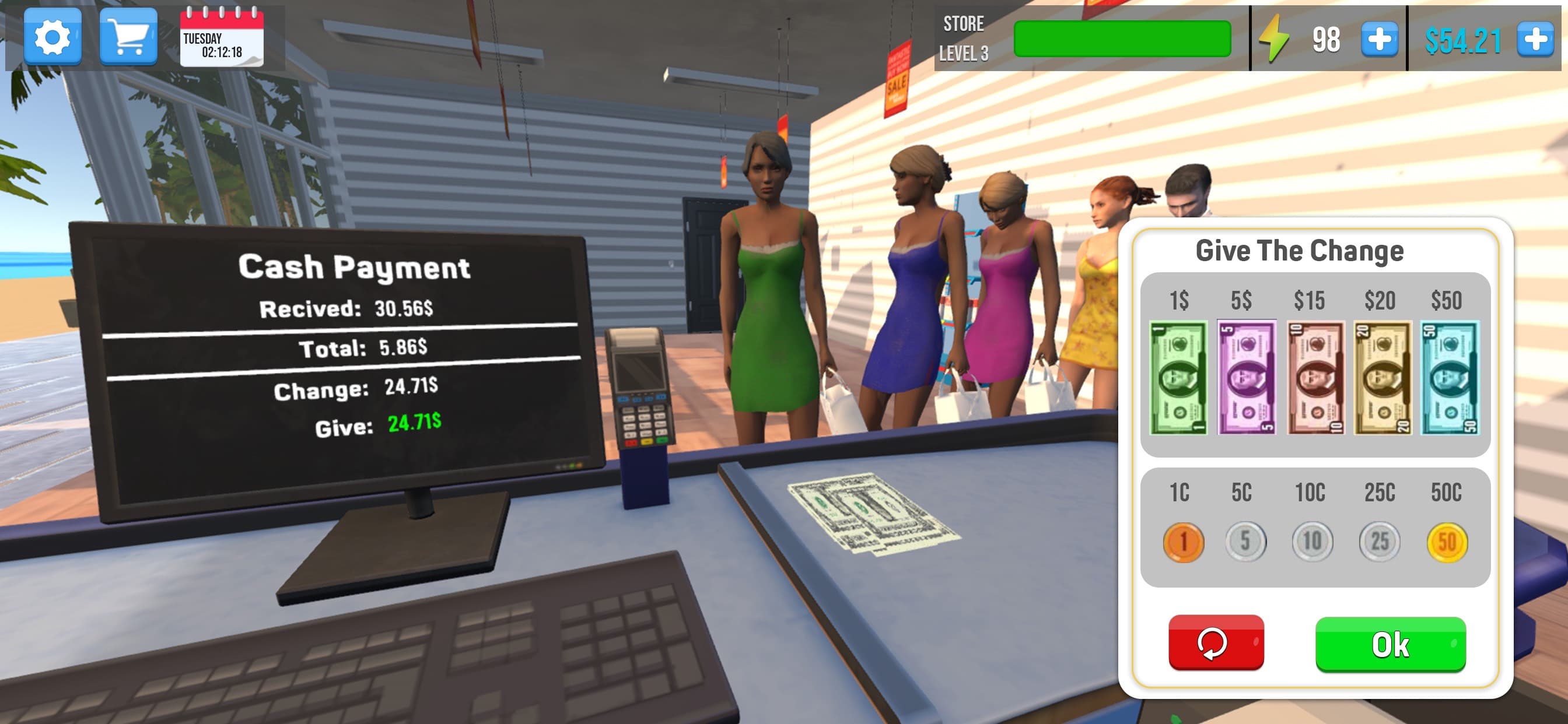 Grocery Store Cashier Games screenshot 8 - screenshot