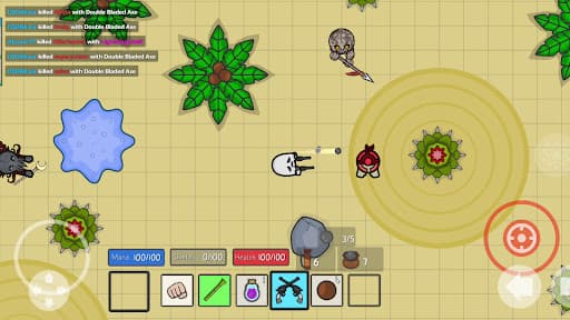 Thelast.io - 2D Battle Royale screenshot 2 - screenshot