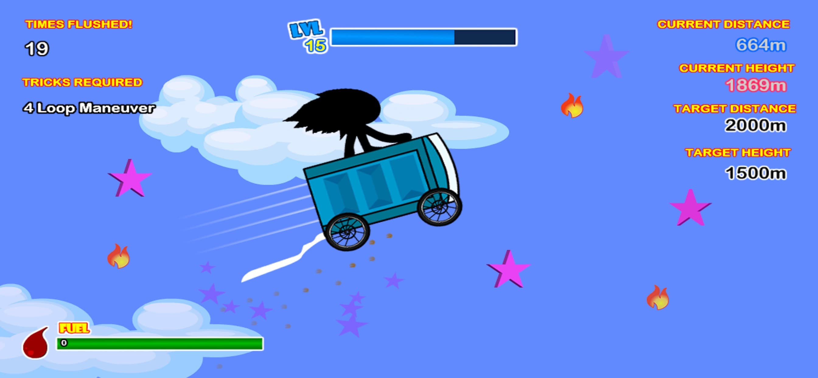 Potty Launch 3:Into Space screenshot 1 - screenshot