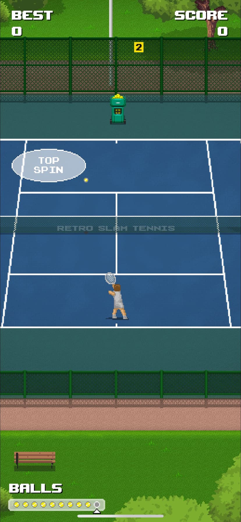 Retro Slam Tennis screenshot 10 - screenshot