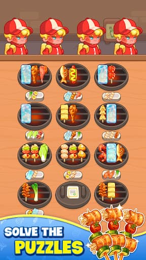 BBQ Skewer Sort: Food Lover screenshot 20 - screenshot