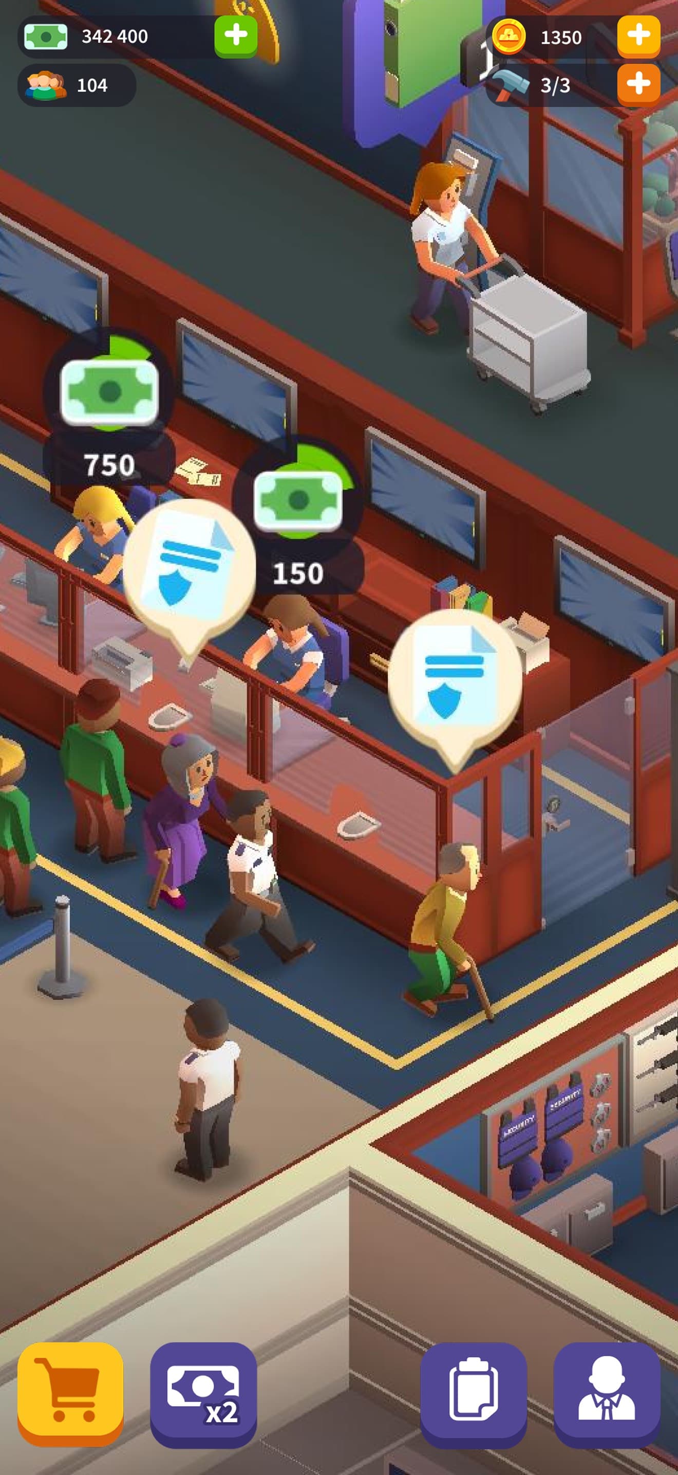 Idle Bank Tycoon - Game Empire screenshot 3 - screenshot