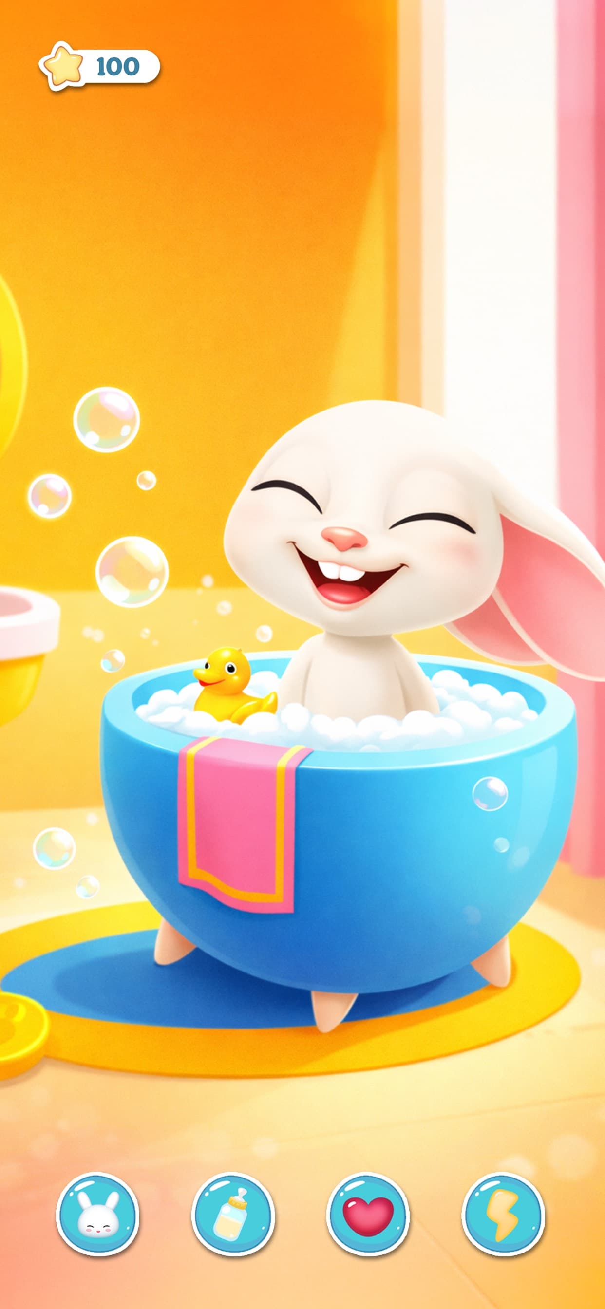 Bu my Bunny virtual pets care screenshot 2 - screenshot