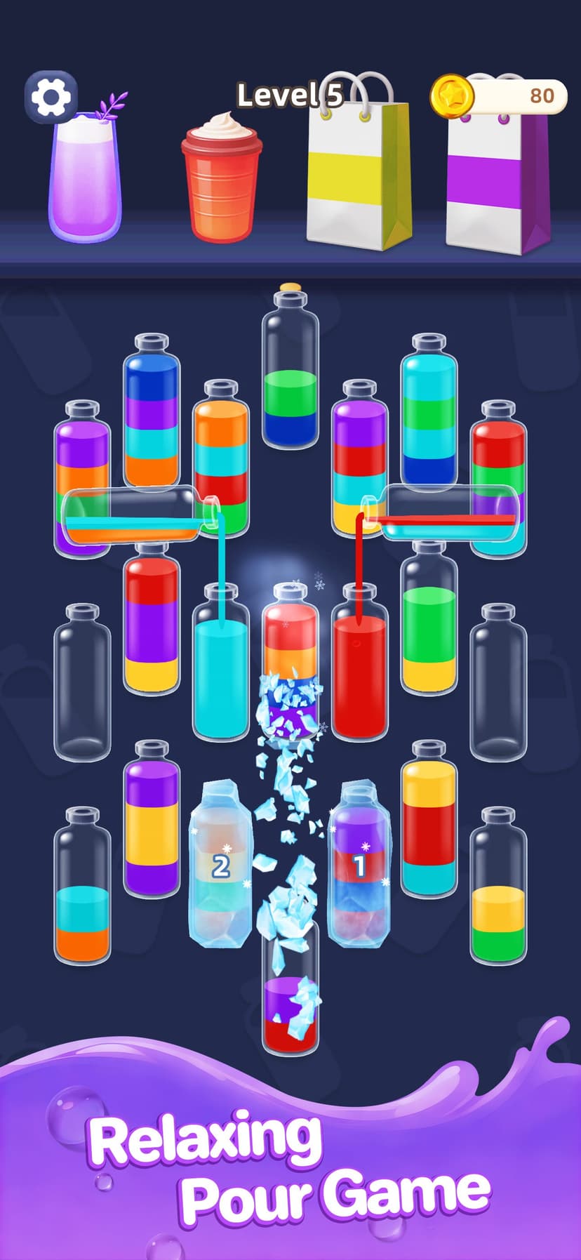 Water Jam Sort - Match Puzzle screenshot 3 - screenshot