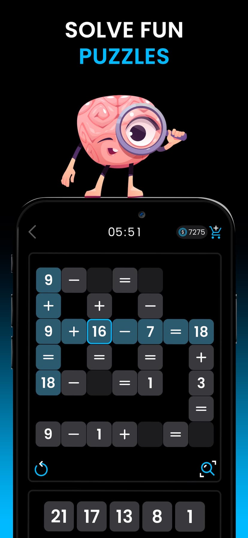Math Master Cross Math IQ TEST screenshot 1 - screenshot