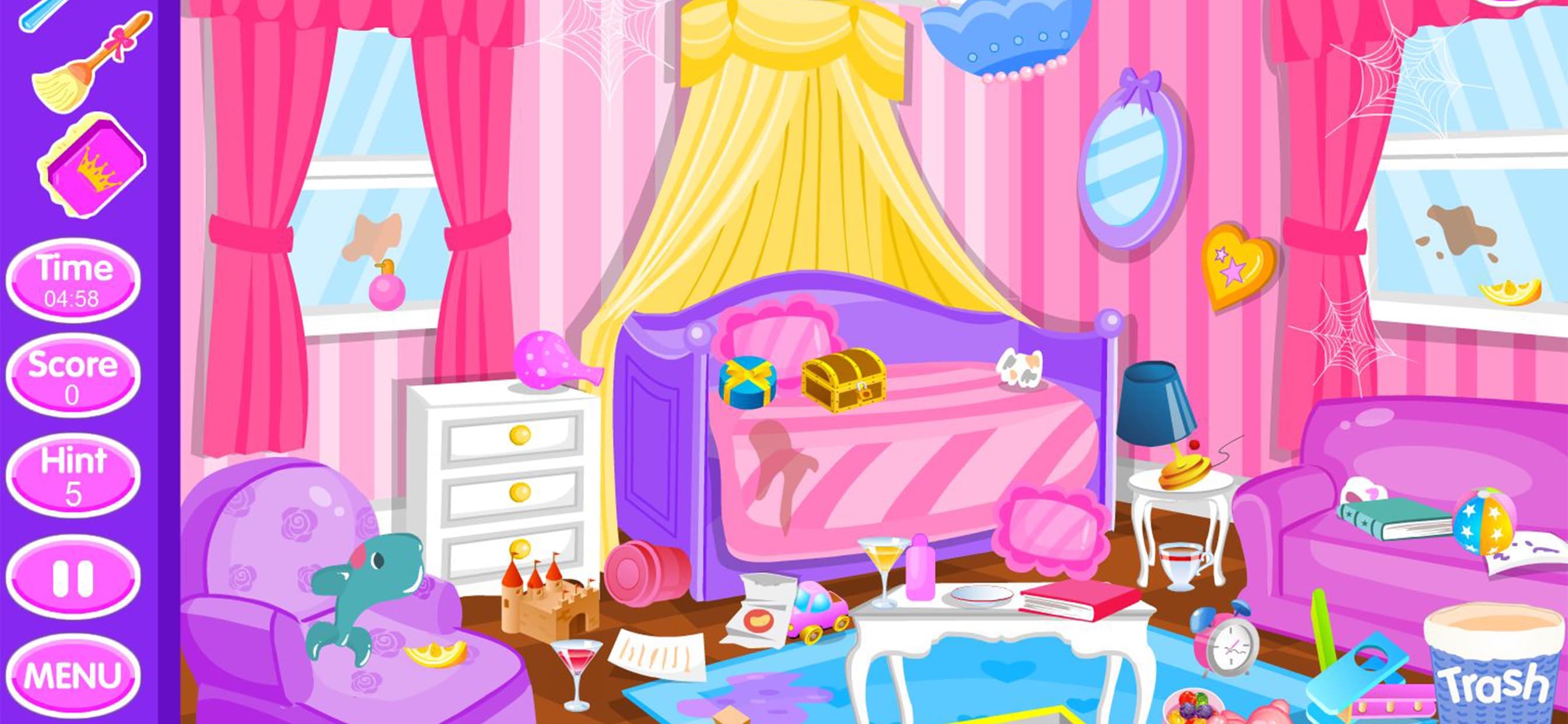 Princess room cleanup games screenshot 3 - screenshot
