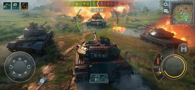Tank Force：Battle Games Online screenshot 2 - screenshot