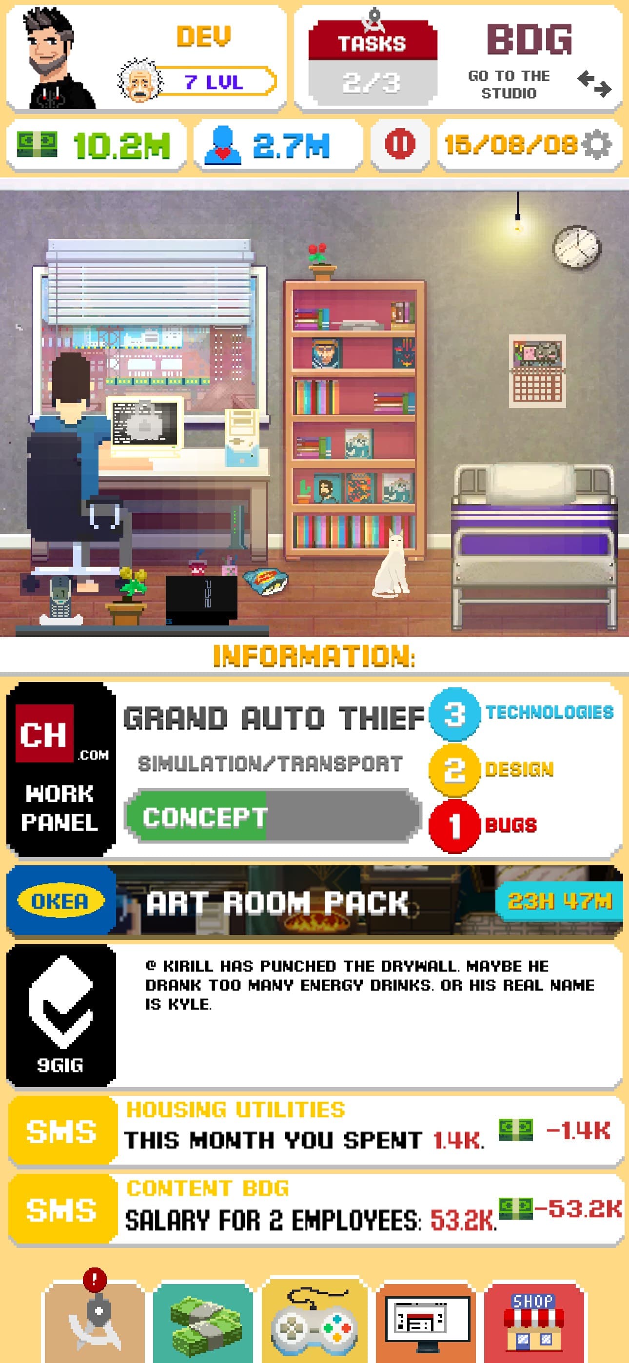 Dev Tycoon Idle Games Offline screenshot 6 - screenshot