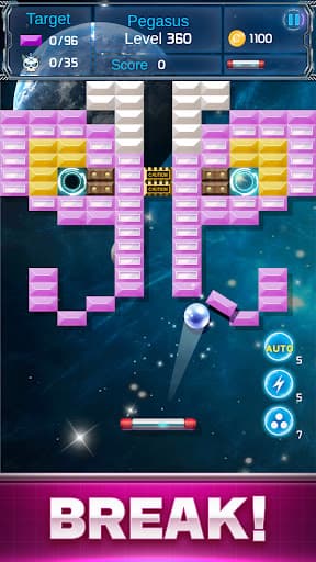 Brick Breaker : Space Outlaw screenshot 3 - screenshot