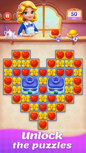 Candy Sweet Legend - Match 3 screenshot 1 - screenshot
