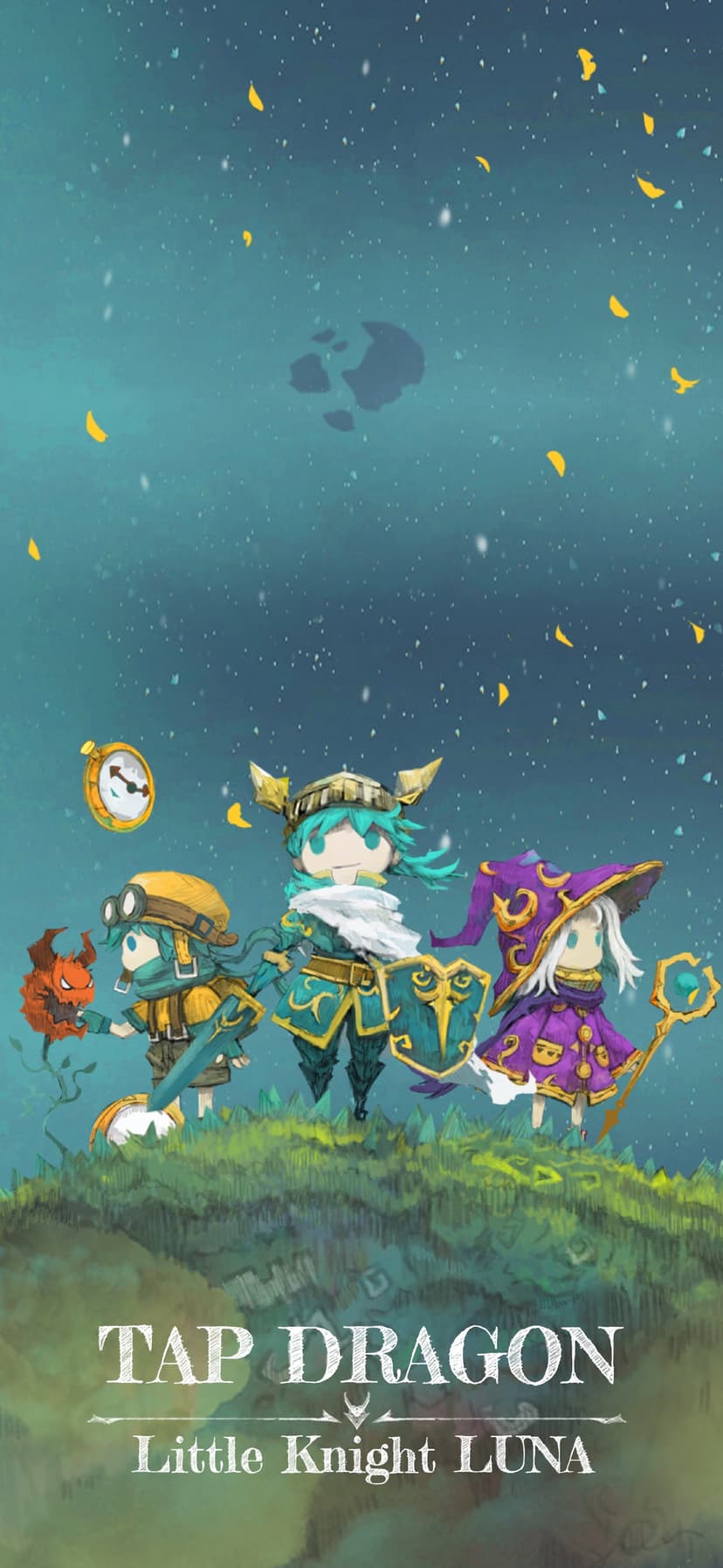 Tap Dragon: Little Knight Luna screenshot 1 - screenshot
