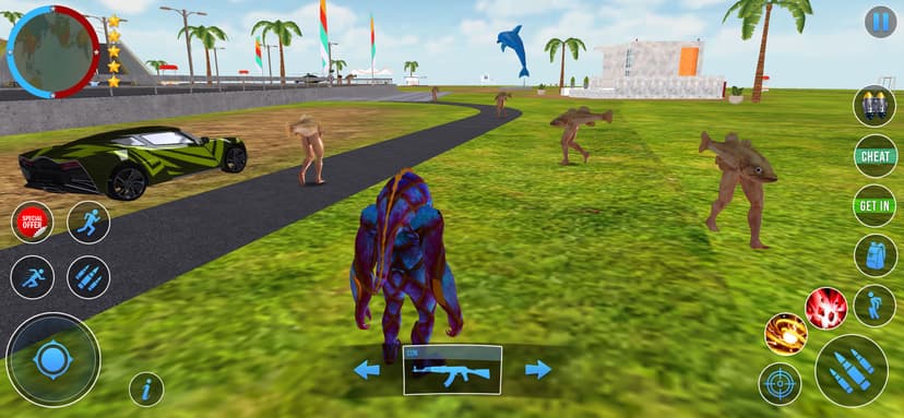 Gangster Fish Head:City Battle screenshot 6 - screenshot