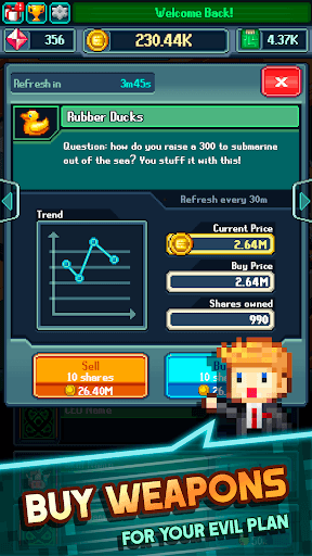 Tap Tap Evil: Idle Cash 8 bit screenshot 3 - screenshot