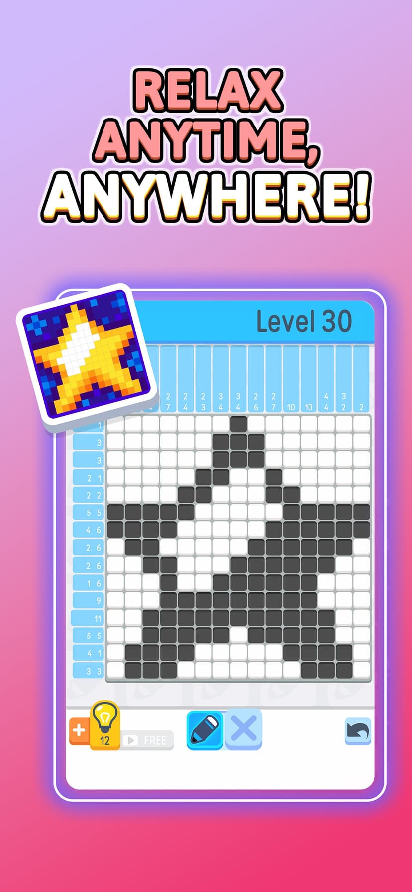 Nonogram - IQ Logic Pic Puzzle screenshot 4 - screenshot