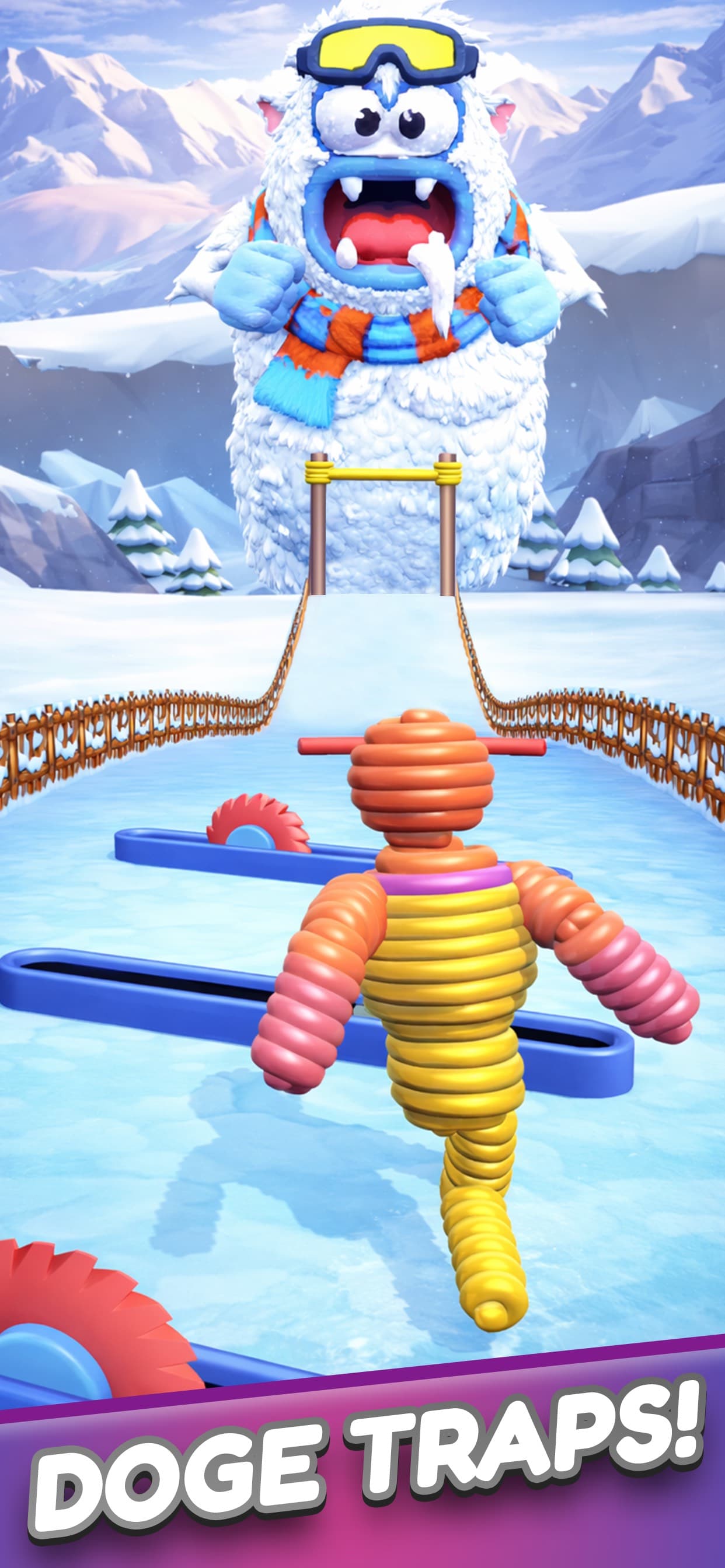 Rope Man: Monster Battle Run screenshot 2 - screenshot