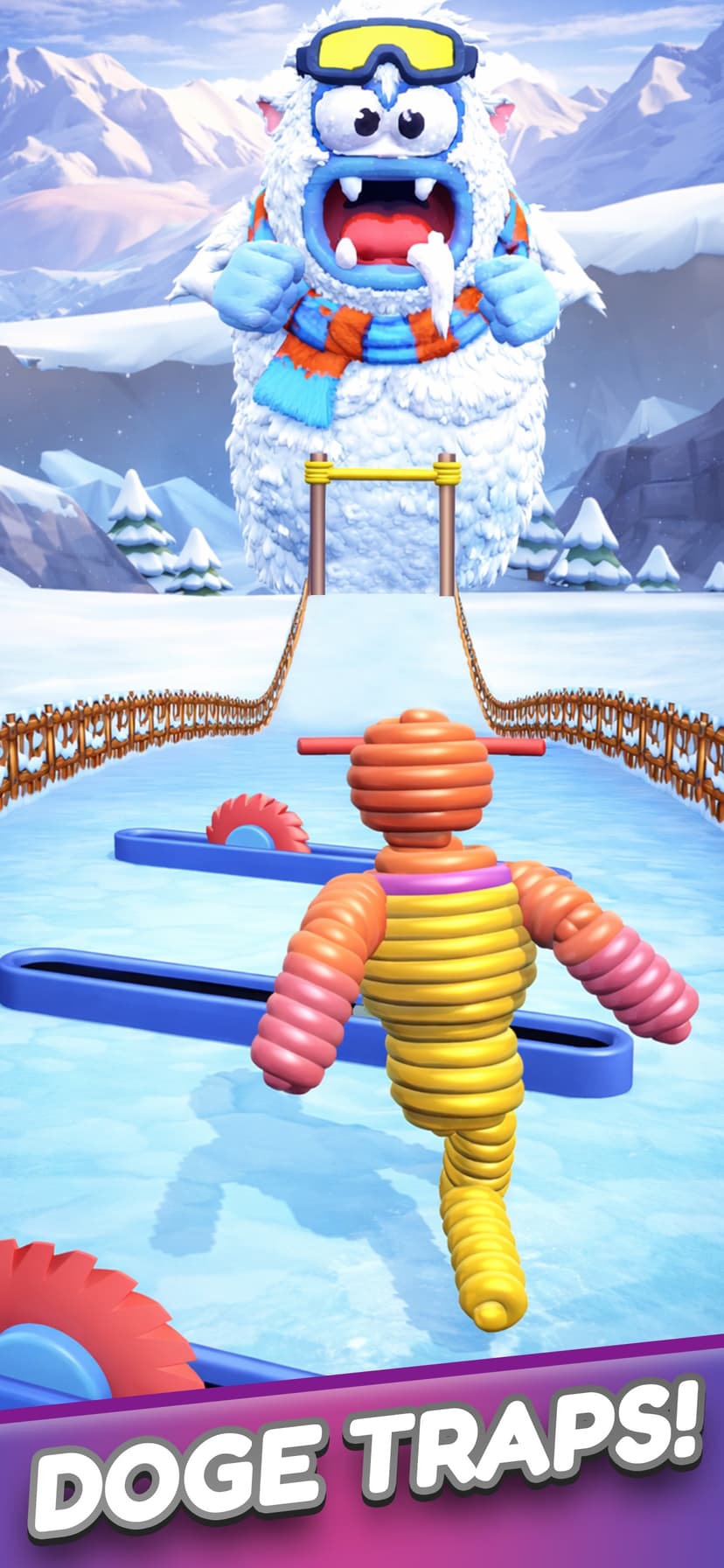 Rope Man: Monster Battle Run screenshot 2 - screenshot