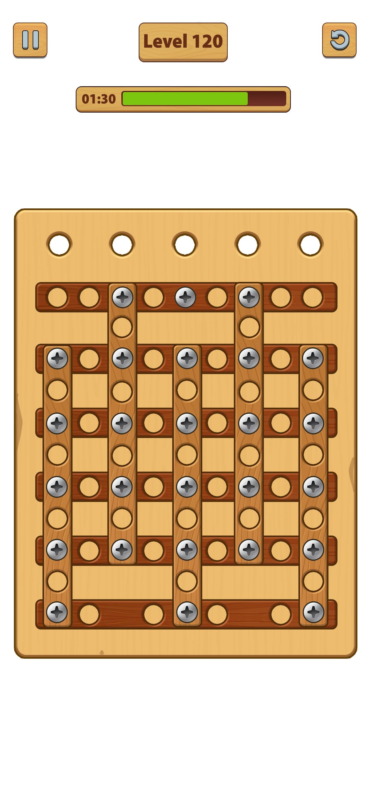 Nuts Bolts ASMR - Wood Nuts screenshot 5 - screenshot