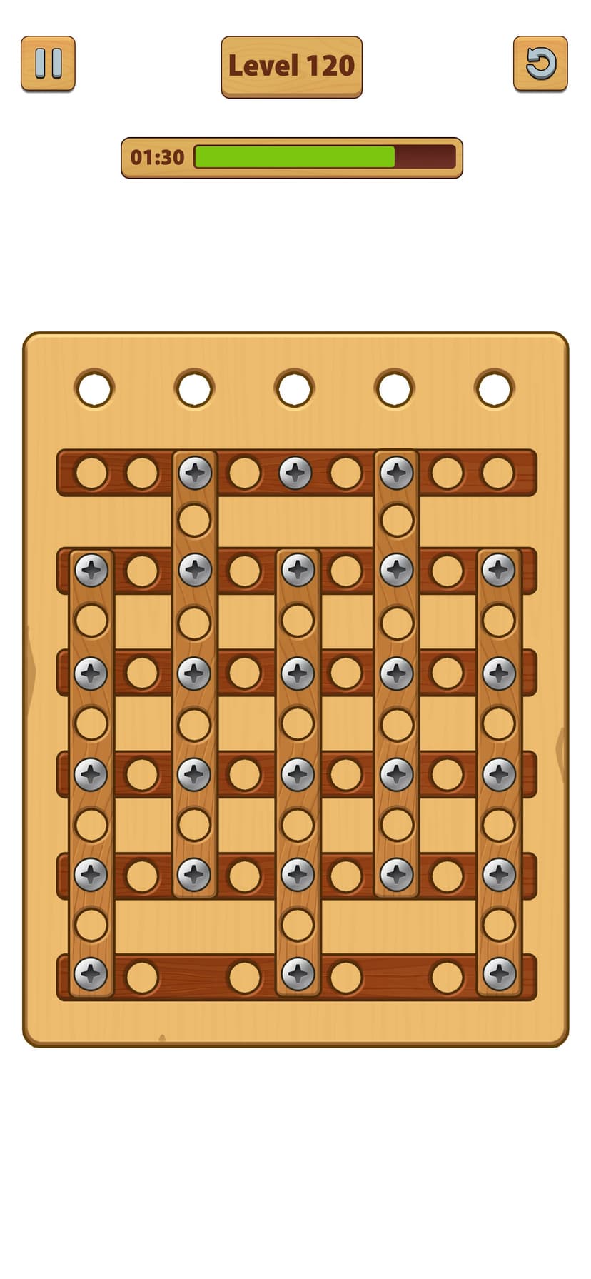 Nuts Bolts ASMR - Wood Nuts screenshot 5 - screenshot