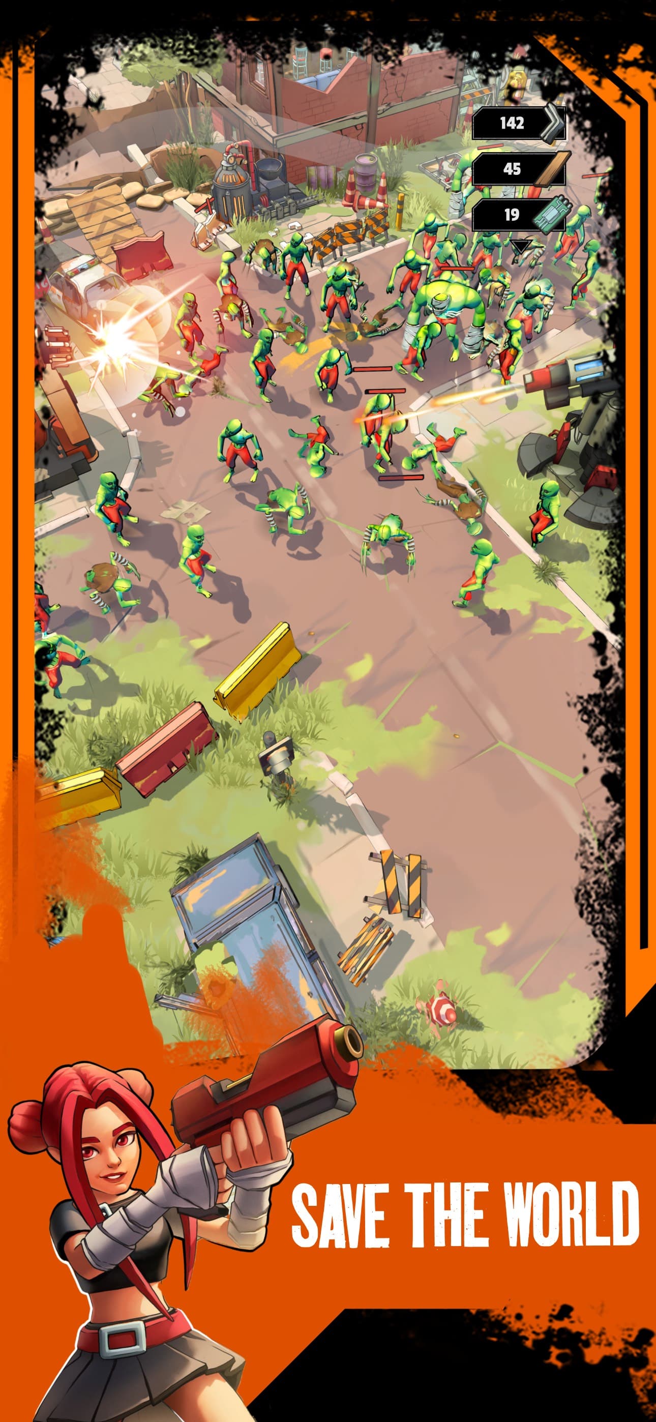 Zombiepunk: Fight & Survive screenshot 1 - screenshot