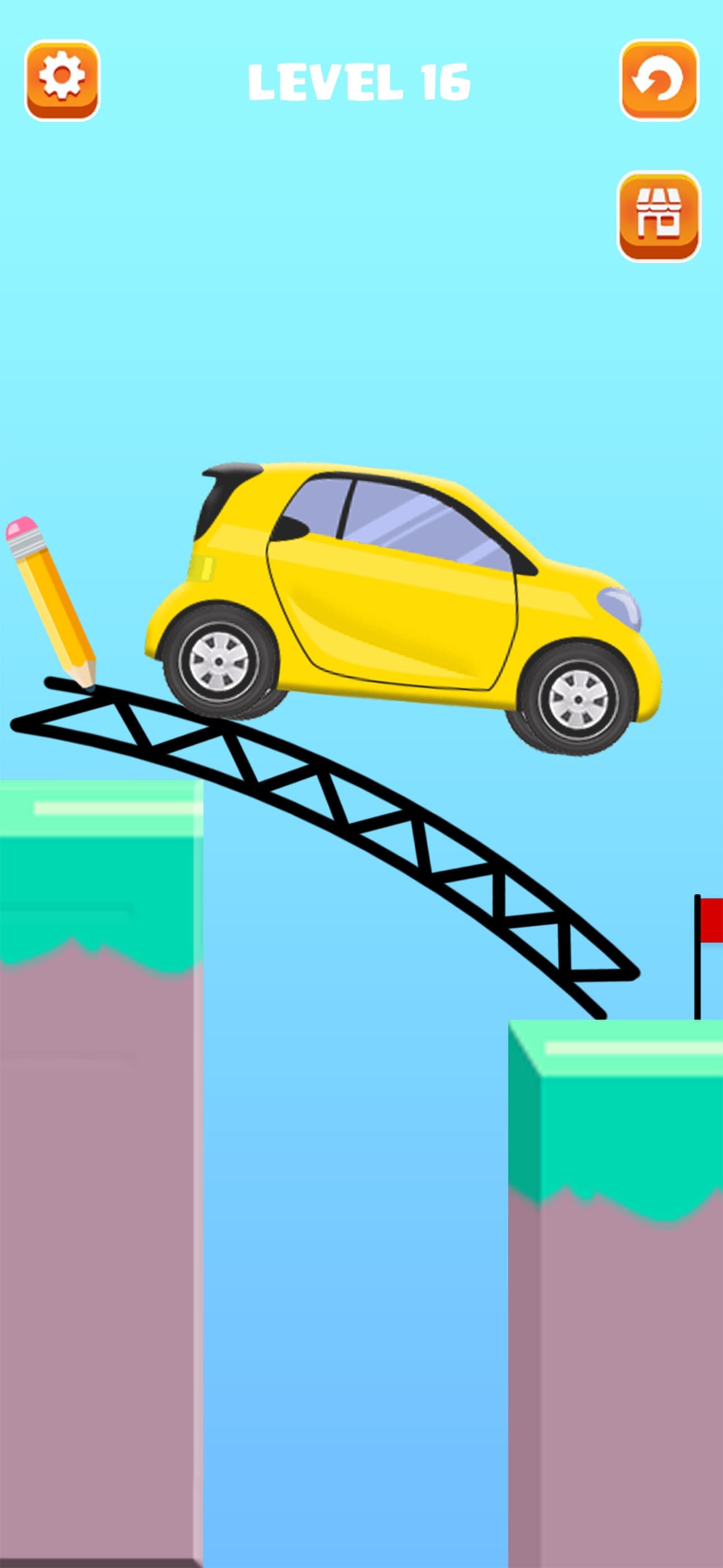Draw 2 Bridge: Puzzle Game screenshot 2 - screenshot