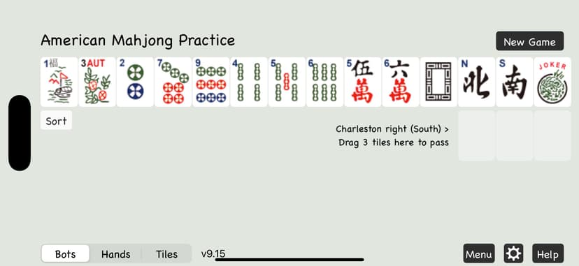 American Mahjong Practice screenshot 1 - screenshot