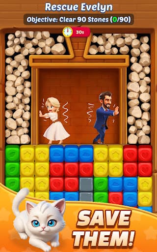 Misty Garden: Blast & Merge screenshot 1 - screenshot