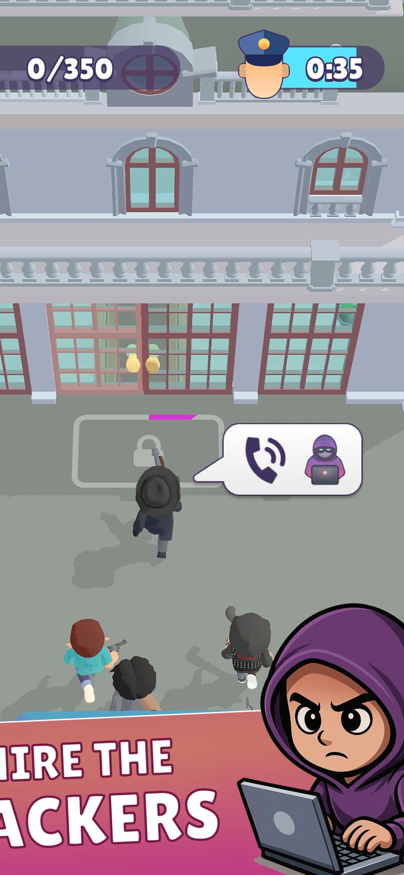 Merge Gangster Heist vs Police screenshot 7 - screenshot