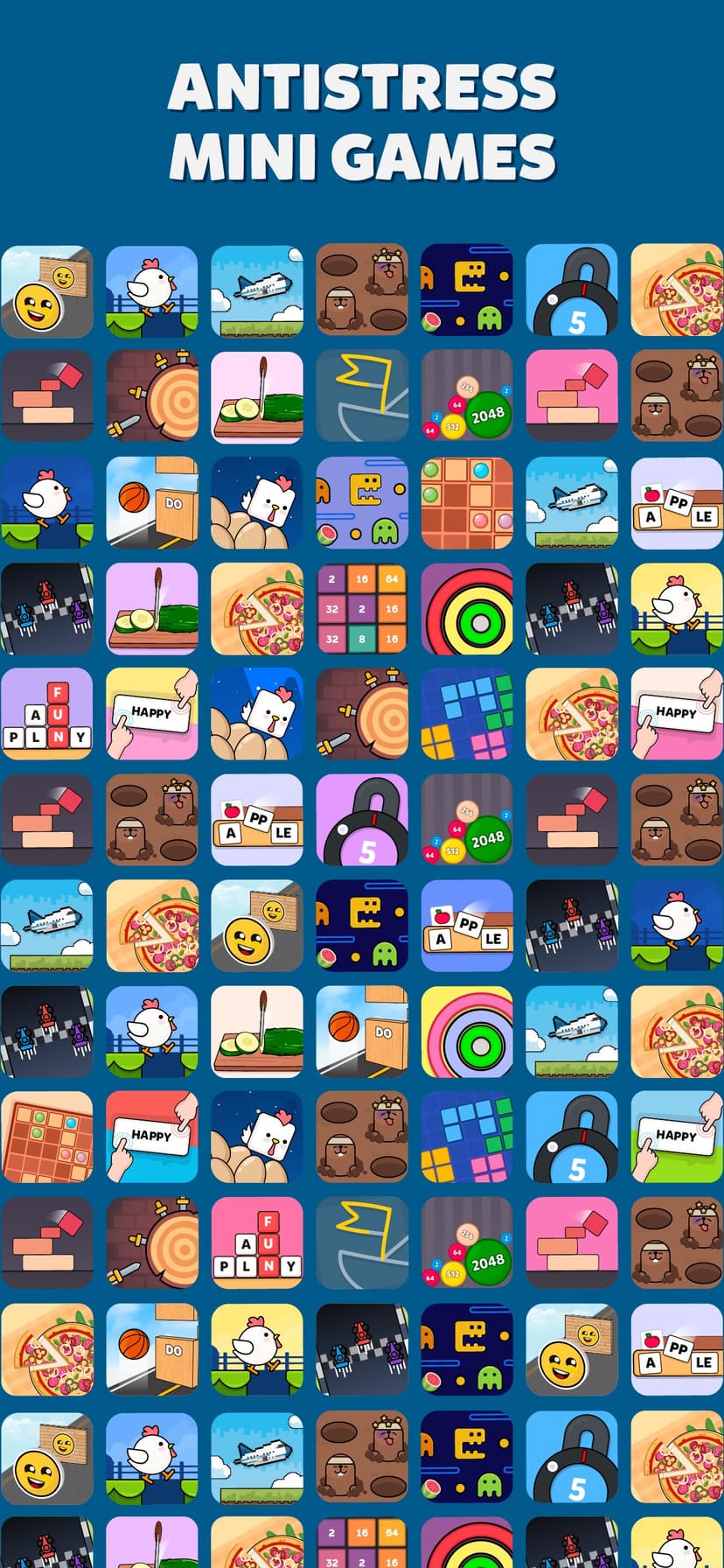Funlab: Antistress Mini Games screenshot 1 - screenshot