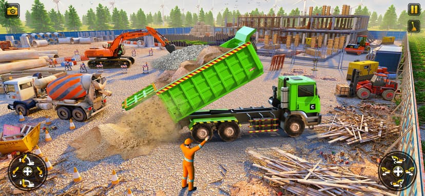 Construction Excavator Game 3d screenshot 4 - screenshot