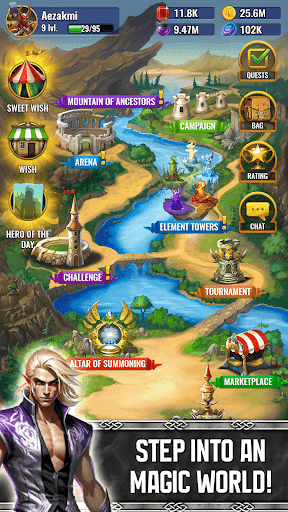 Magic World Match-3 RPG screenshot 7 - screenshot