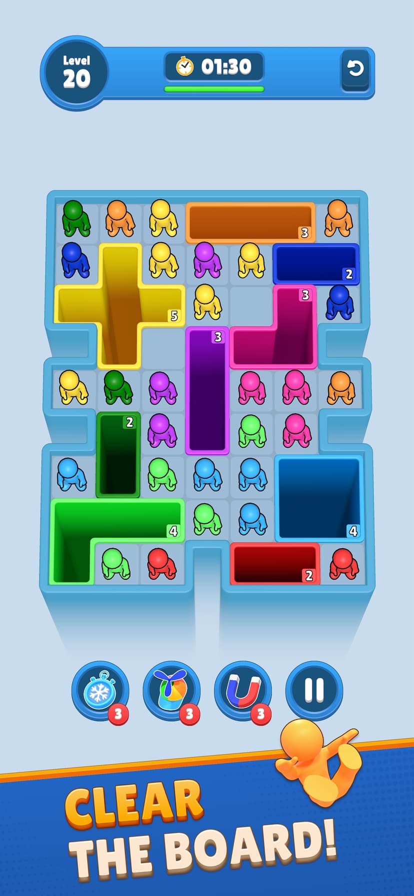 Drop Away: Color Puzzle screenshot 1 - screenshot