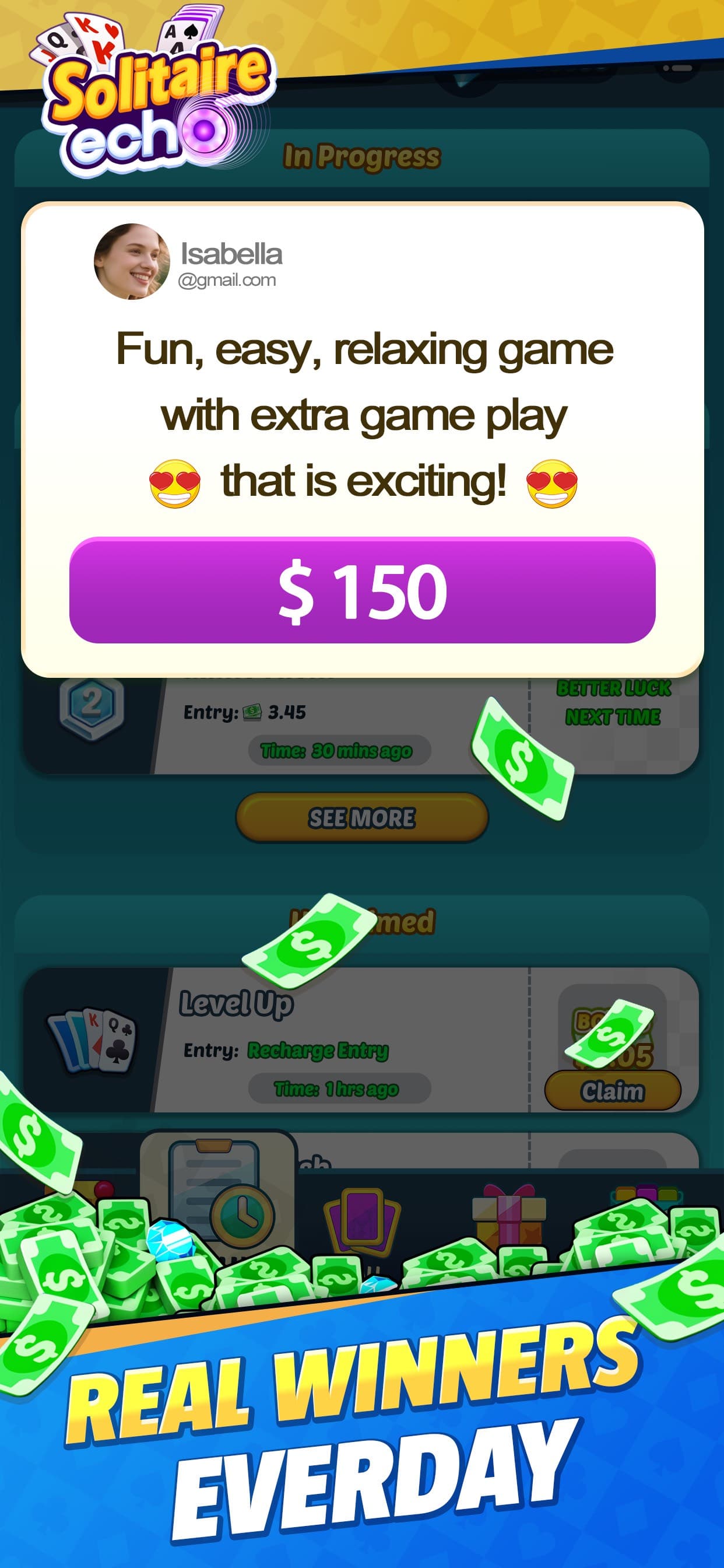 Solitaire Echo screenshot 1 - screenshot