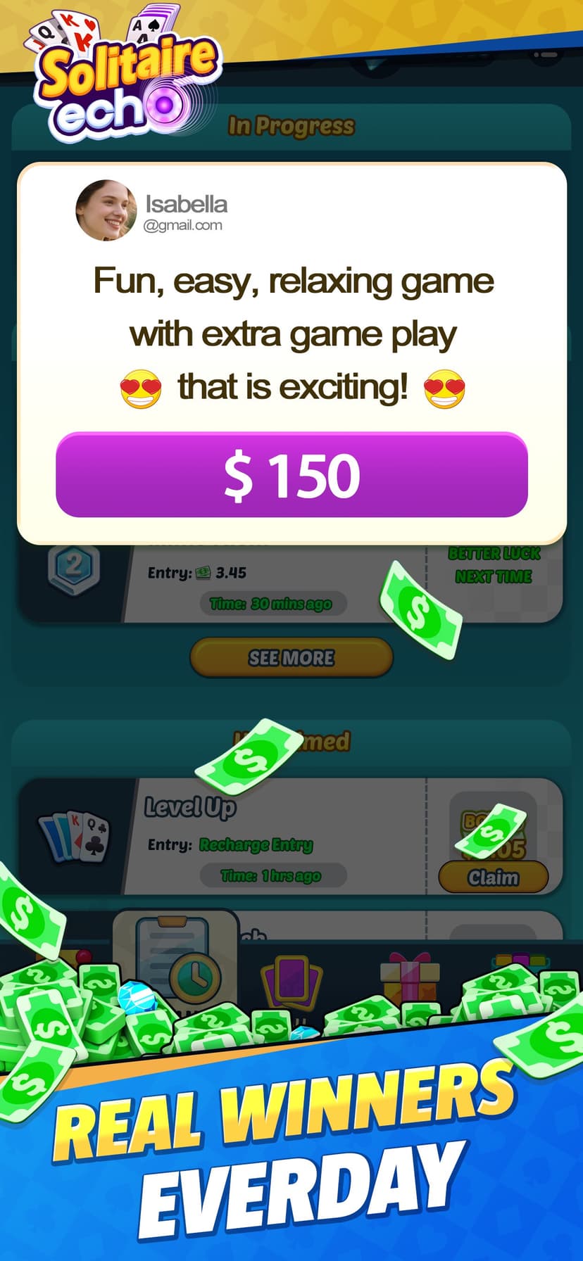 Solitaire Echo screenshot 1 - screenshot