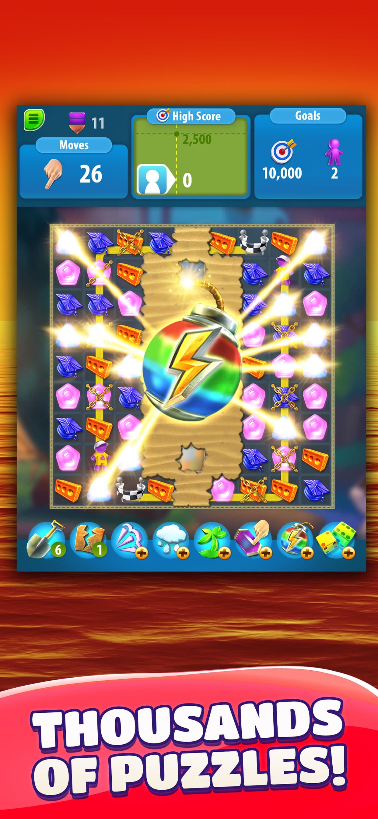 Gummy Drop! Match 3 Puzzles screenshot 3 - screenshot